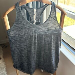 Lululemon tank charcoal gray 10
